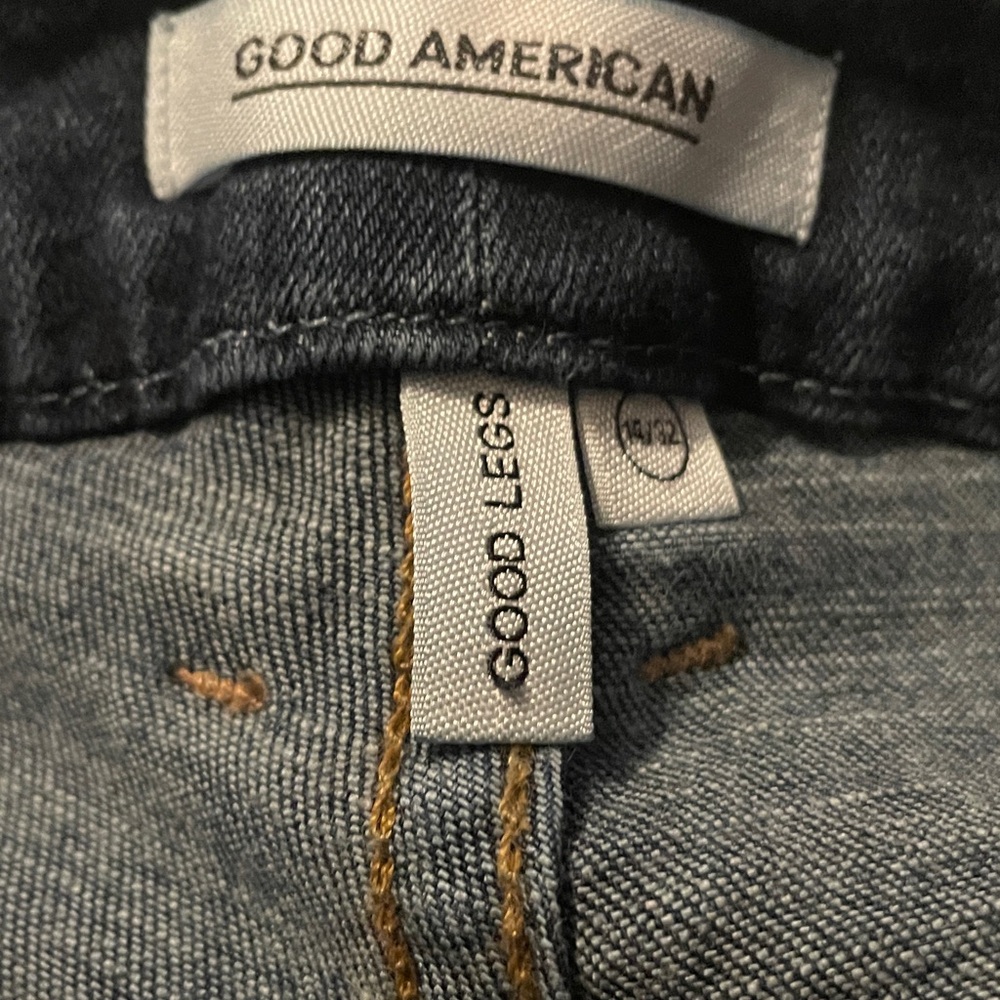 Good American Jeans Womens Blue Good Legs Style Gagl103 View 6